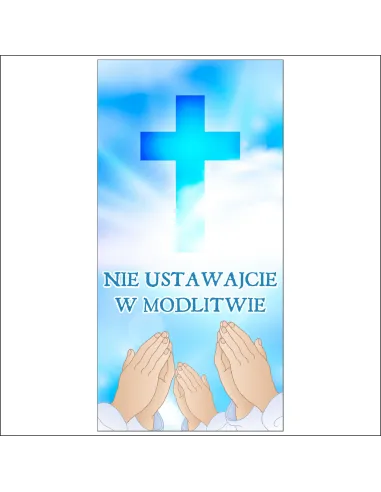 Banery na Uroczystość Bożego 150x300 cm Ciała Dekoracja