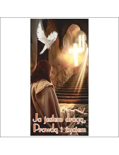 Baner 150x300 cm Dekoracja Ołtarza Kościoła Boże Ciało