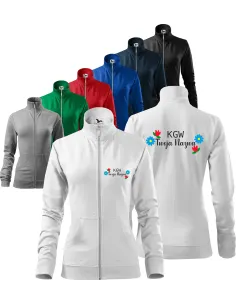 Bluza Damska Zapinana Personalizowany z Haftem Reklamowy