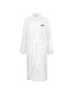 Szlafrok Biały z Haftem Rozmiar Unisex Prezent Żony Mrs