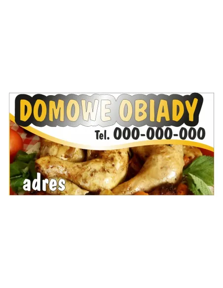 Baner Reklamowy Gotowe Wzory Banerów – Domowe Obiady