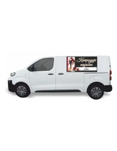 Reklama Naklejka na Samochód 0.5 m2 Kompozycje Kwiatowe