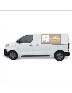 Naklejka na Samochód Reklama 0 5 m2 Meble Wymiar dla Firm