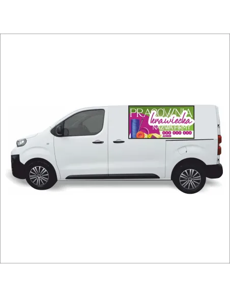 Reklama Naklejka na Samochód 0.5 m2 Pracownia Krawiecka