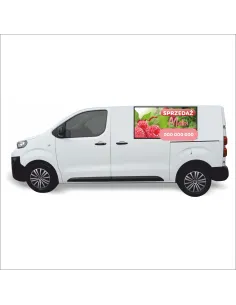 Naklejka Reklama Samochód 0 5 m2 Sprzedaż Malin na Samochód