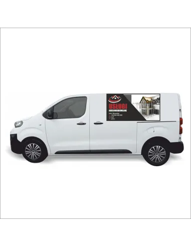 Naklejka Reklama Samochód 0 5 m2 Różne Usługi Budowlane