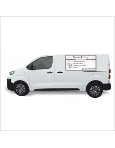 Reklama Naklejka na Samochód 0.5 m2 Studio Paznokci