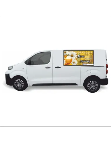 Naklejka Reklama Samochód 0 5 m2 Pasieka na Samochód
