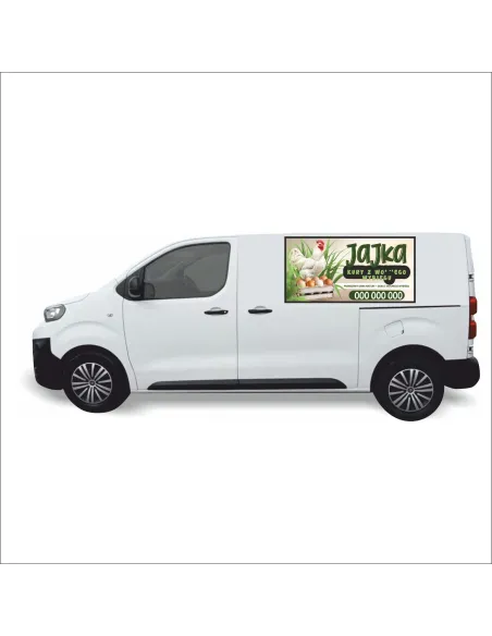 Reklama Naklejka na Samochód 0.5 m2 Jajka Personalizowany