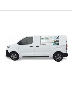 Reklama Naklejka na Samochód 0.5 m2 Smart Home dla Firm