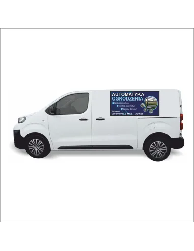 Naklejka Reklama Samochód 0 5 m2 Automatyka Ogrodzenia