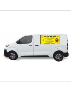 Reklama Naklejka na Samochód 0.5 m2 Mechanika dla Firm