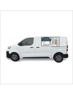 Reklama Naklejka na Samochód 0.5 m2 Usługi Montażowe