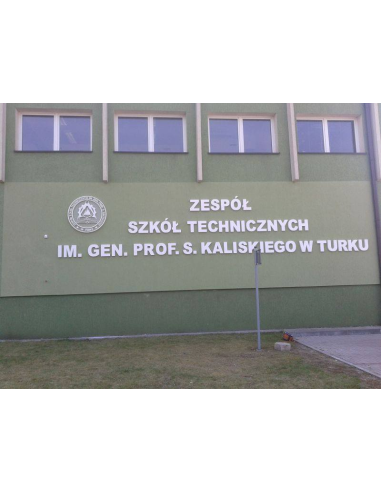 Pojedyncza Litera ze Styroduru 20 cm Wysokość Grubość