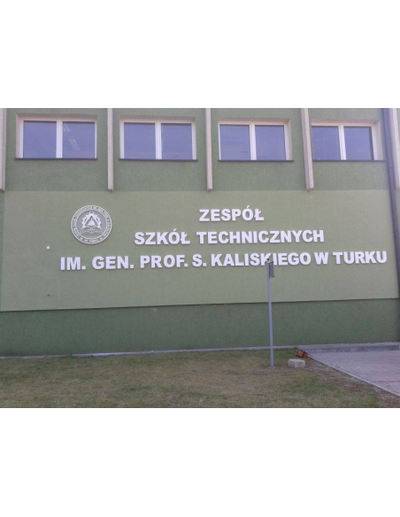 Pojedyncza Litera ze Styroduru 20 cm Wysokość Grubość