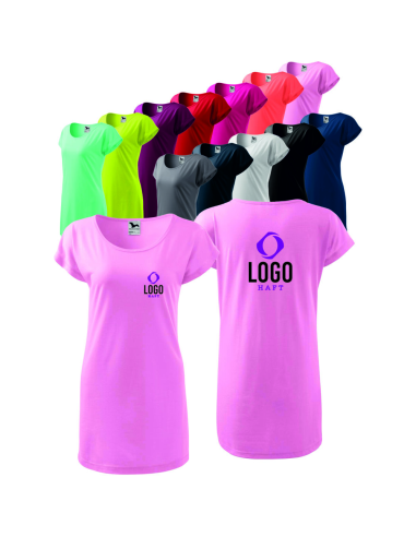 Koszulka/sukienka Damska z Własnym Haftem na Zamówienie