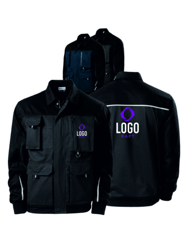 Kurtka/bluza Robocza z Własnym – Haftem Nadrukiem logo 10