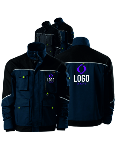 Kurtka/bluza Robocza z Własnym – Haftem Nadrukiem logo 5