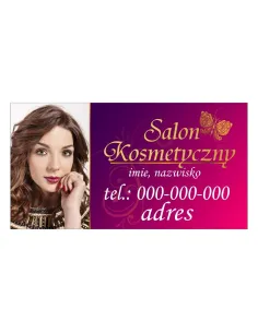Baner Reklamowy Gotowe Wzory Banerów – Salon Kosmetyczny