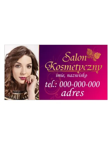 Baner Reklamowy Gotowe Wzory Banerów – Salon Kosmetyczny