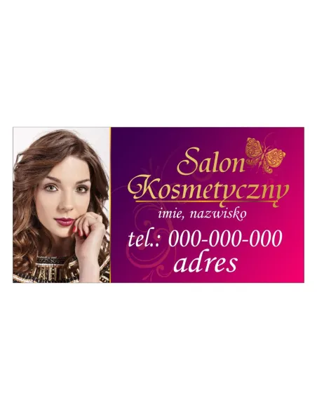 Baner Reklamowy Gotowe Wzory Banerów – Salon Kosmetyczny
