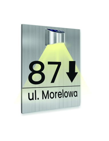 Tabliczka 40x30 Adresowa Dibond Tablica Numer Domu