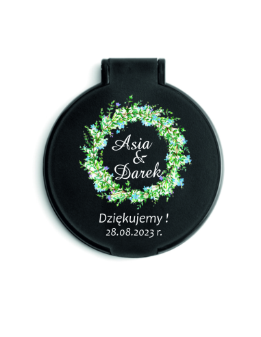 Lusterko Personalizowane Podziękowania Ślub Gości Wesele