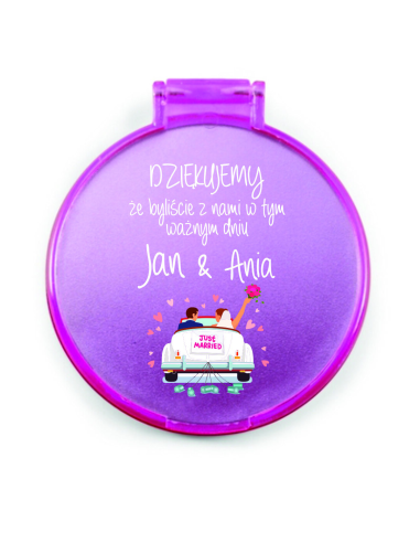 Lusterko Personalizowane Podziękowania dla – Gości Wesele