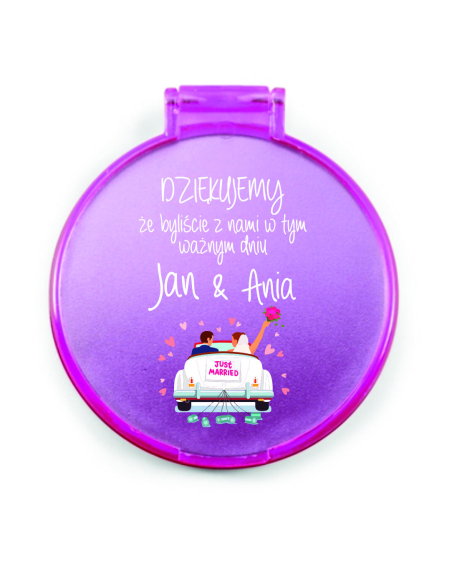 Lusterko Personalizowane Podziękowania dla – Gości Wesele