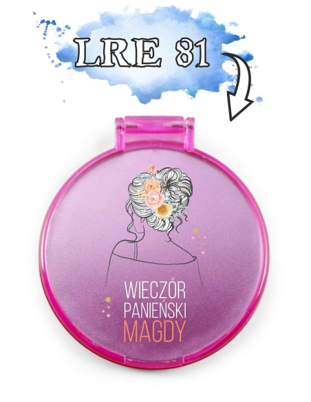 Lusterko Podziękowanie na Wieczór Panieński Prezent