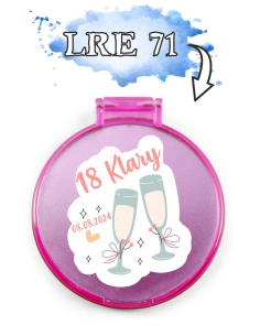 Lusterko Podziękowanie dla Gości Prezent Urodziny Twoim