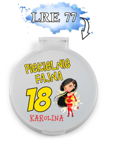 Lusterko Podziękowanie dla Gości Prezent Urodziny Różne