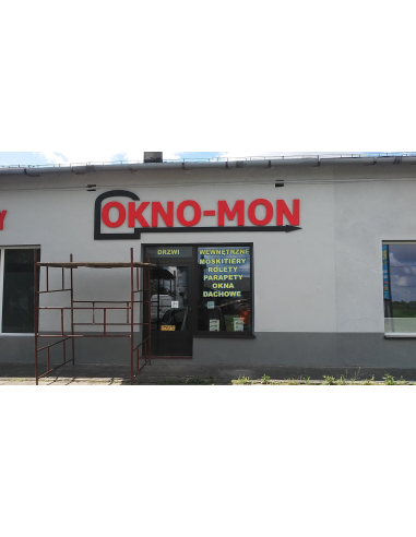 Pojedyncza Litera ze Styroduru 20 cm Wysokość Grubość