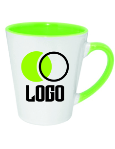 Kubek Latte Mały Ceramiczny Nadruk Twoje logo Napis Gadżet