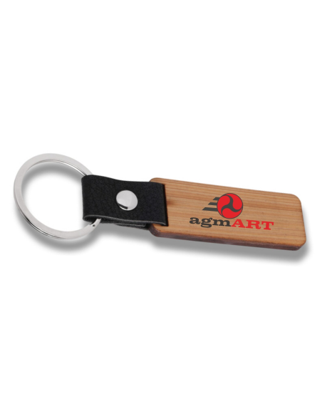Brelok Bambusowy Reklamowy Gadżet 100 sztuk na Zamówienie