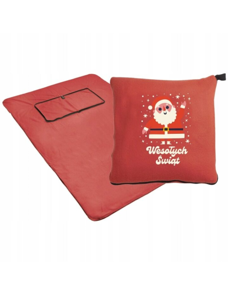 Poduszka Koc Poduszka 2w1 Haftem Personalizowany – Prezent