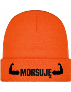 Czapka Zimowa Twój Własny – Haft logo Napis Grafika Morsuję