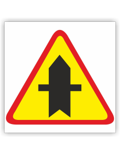 Znak Drogowy Tablica Informacyjna 6a Skrzyżowanie Drogą