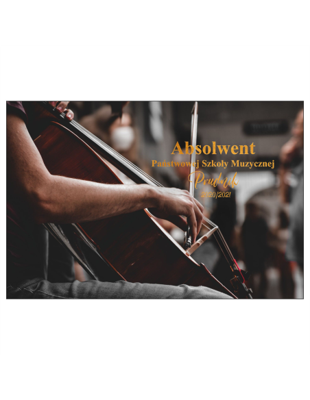 Magnesy na Lodówkę Absolwent Państwowej Szkoły Muzycznej