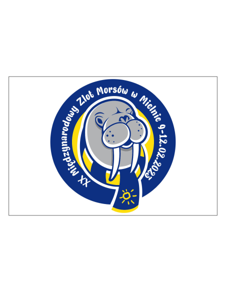 Magnesy na Lodówkę Morsy Xx Międzynarodowy Zlot z Nadrukiem