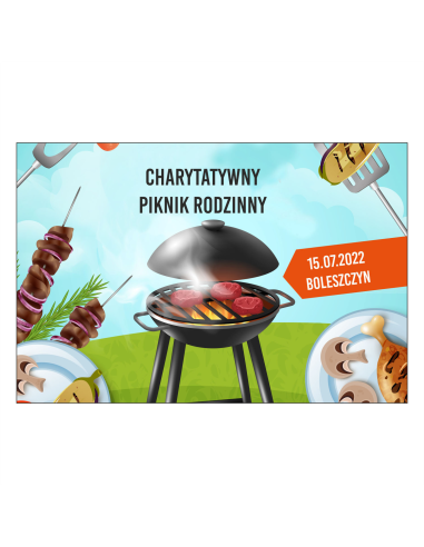 Magnesy na Lodówkę Charytatywny Piknik Rodzinny 15.07.2022