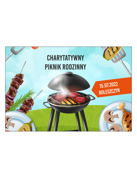 Magnesy na Lodówkę Charytatywny Piknik Rodzinny 15.07.2022