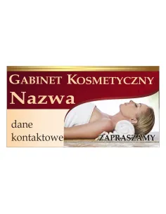 Baner – Gabinet Kosmetyczny Gotowy Projekt Reklamowy