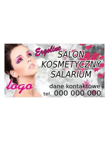 Baner – Salon Kosmetyczny Gotowy Projekt Reklamowy
