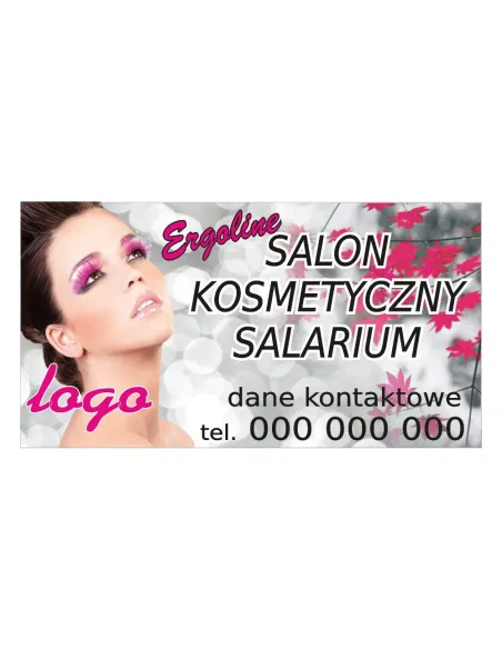 Baner – Salon Kosmetyczny Gotowy Projekt Reklamowy