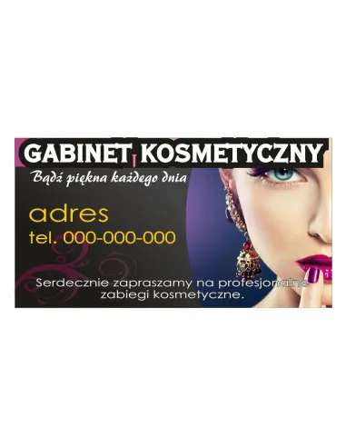 Baner Reklamowy Gotowe Wzory Banerów – Gabinet z Projektem
