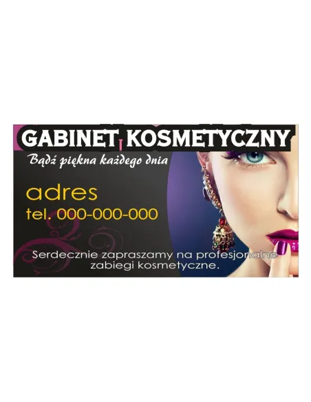 Baner Reklamowy Gotowe Wzory Banerów – Gabinet z Projektem