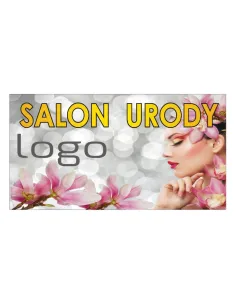 Baner Reklamowy Gotowe Wzory Banerów Salon Urody z Nadrukiem