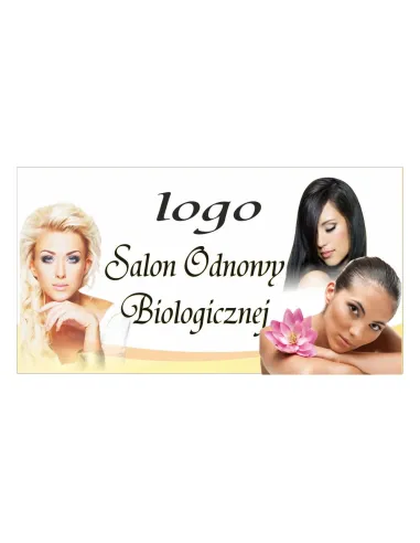 Baner – Salon Odnowy Biologicznej Gotowy Projekt Reklamowy