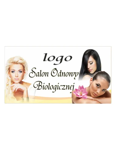Baner – Salon Odnowy Biologicznej Gotowy Projekt Reklamowy